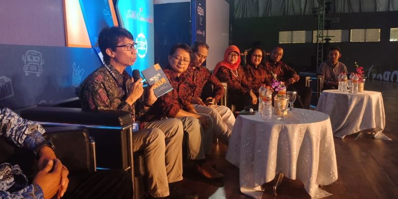Peluncuran dan bedah buku Meneliti Itu Seru dalam ajang OPSI 2018 yang berlangsung 15-20 Oktober 2018 di Semarang, Jawa Tengah.