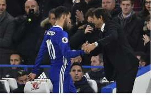 Eden Hazard Mendapat Pujian dari Conte