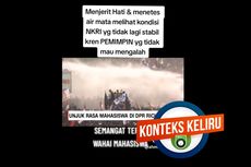 [HOAKS] Demo Mahasiswa Tuntut Presiden Jokowi Turun