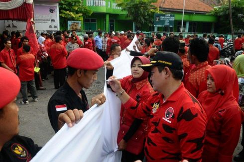 Ribuan Kader PDI-P Kudus Sepakat Dukung Musthofa Pimpin Jawa Tengah