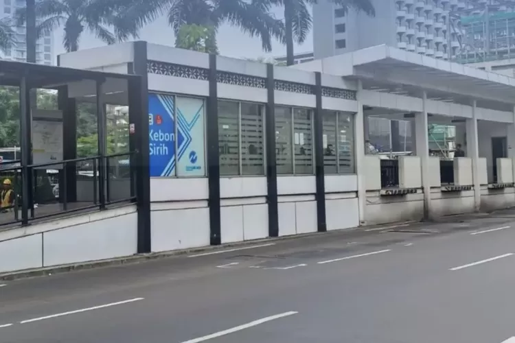 Halte Kebon Sirih Arah Blok M Ditutup Sementara mulai Hari Ini, Catat Jamnya