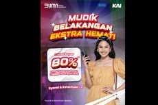 KAI Beri Promo Tiket Kereta Usai Lebaran pada 15-21 April 2024, Cukup Bayar 80 Persen