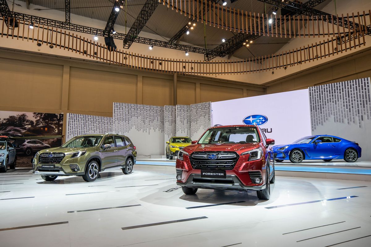 Booth Subaru Indonesia pada GIIAS 2022