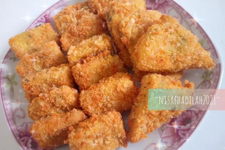 Nugget tahu wortel ayam. 