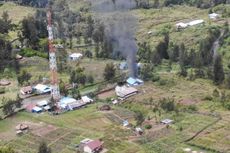 Teror KKB di Puncak Papua Berlanjut, Warga Ditembak, Rumah dan Pasar Dibakar