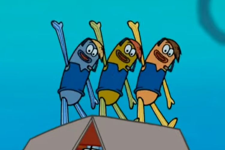 Karakter kartun di animasi Spongebob Squarepants, Boys Who Cry.