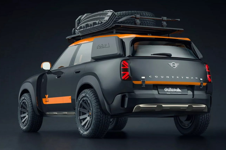 Mini Countryman SE All4 bergaya off-road