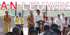 Jokowi Resmikan Bendungan Leuwikeris, PSN Termahal Garapan Hutama Karya