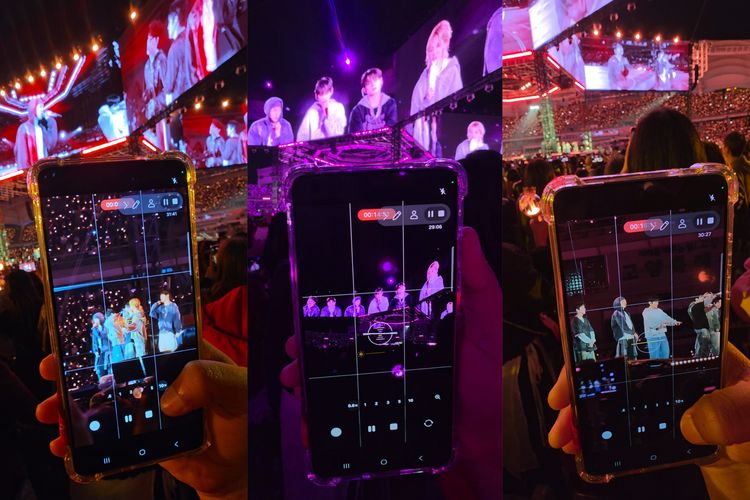 Bukti Nightography Galaxy S26 Ultra Jadi Penyelamat Fancam di Konser BTS 
