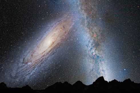 Terbukti, Galaksi Kita Bertumbuh Melampaui Kecepatan Suara
