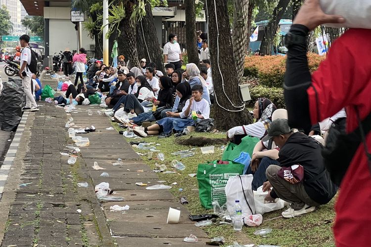 Usai May Day di Monas, Massa Buruh 