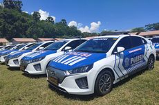 Sukseskan ASEAN Summit 2023, 115 Kendaraan Listrik Polisi Tiba di Labuan Bajo
