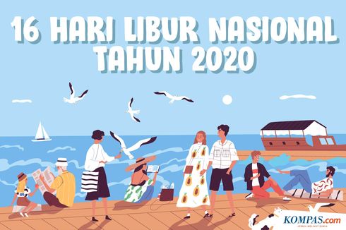 INFOGRAFIK: Daftar 16 Hari Libur Nasional 2020