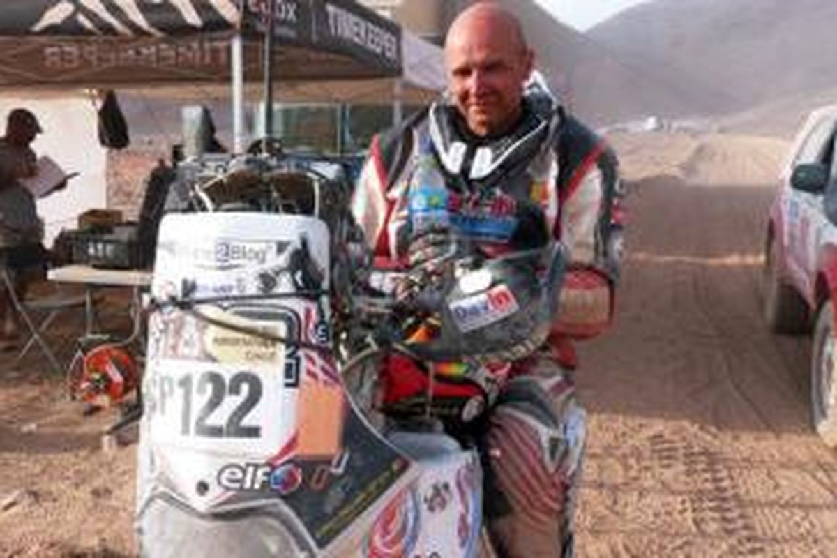 Eric Palente di Reli Dakar 2013