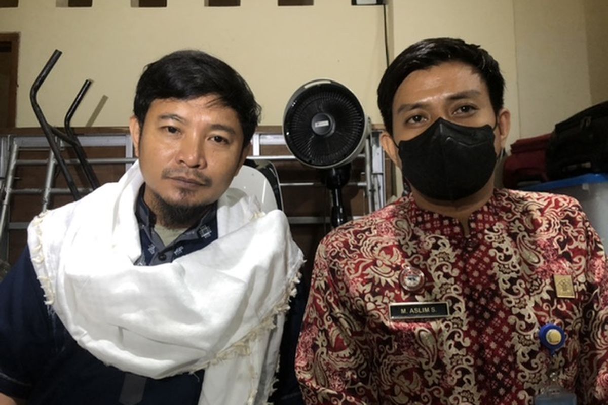 Zul Zivilia di Kemkumham Rasuna Said, Jakarta Selatan, Rabu (5/4/2023).
