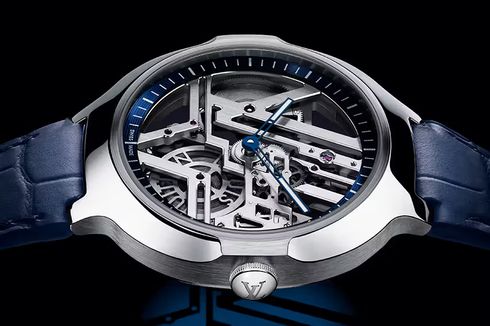 Jam Tangan Skeleton dari Louis Vuitton, Rumit Sekaligus Minimalis