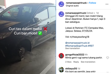 Video Daihatsu Sigra Jadi Korban Pencurian Ban dan Pelek di ITC Cempaka Mas