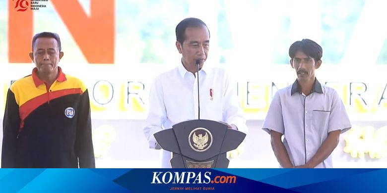 Jokowi Resmikan Bendungan Margatiga Lampung, Pembangunannya Telan Anggaran Rp 846 Miliar