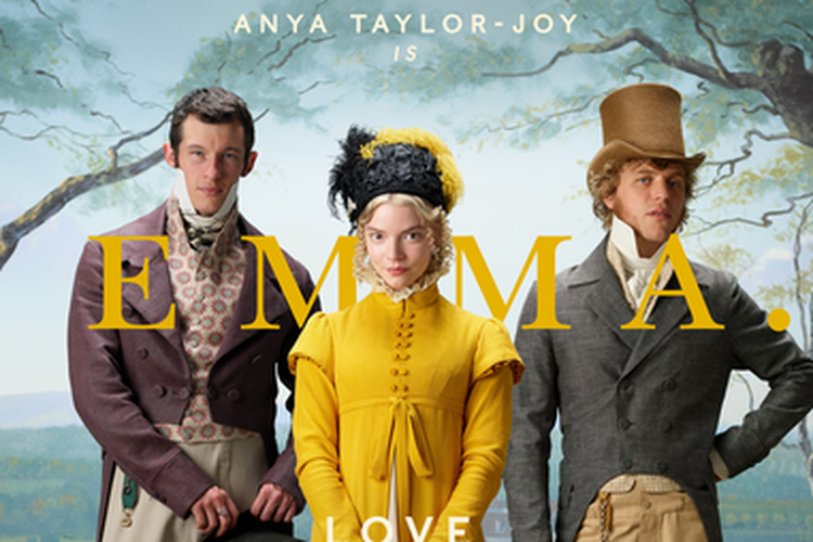 Johnny Flynn, Callum Turner, and Anya Taylor-Joy in Emma. (2020)