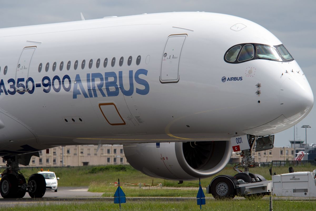 Airbus A350-900.