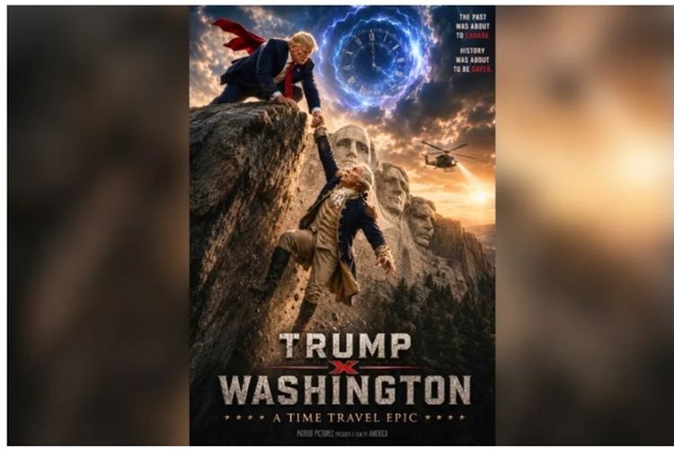 Trump Makin Gencar Main AI, Presiden Pertama AS Jadi 
