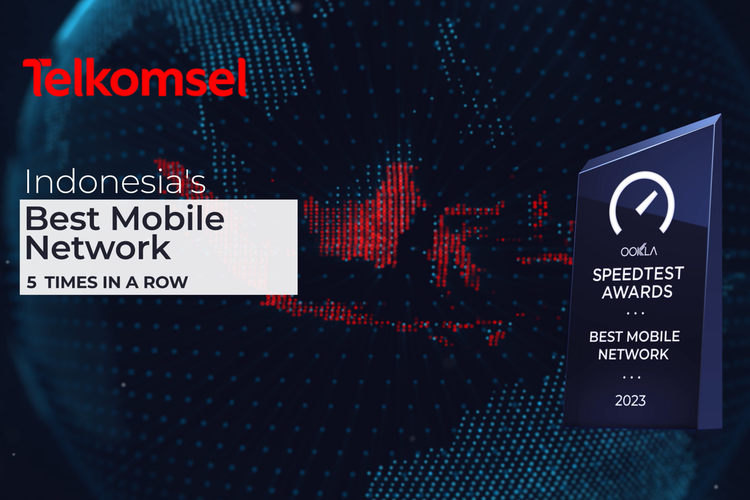 Telkomsel dinobatkan sebagai Best Mobile Network oleh Ookla di ajang MWC 2024.