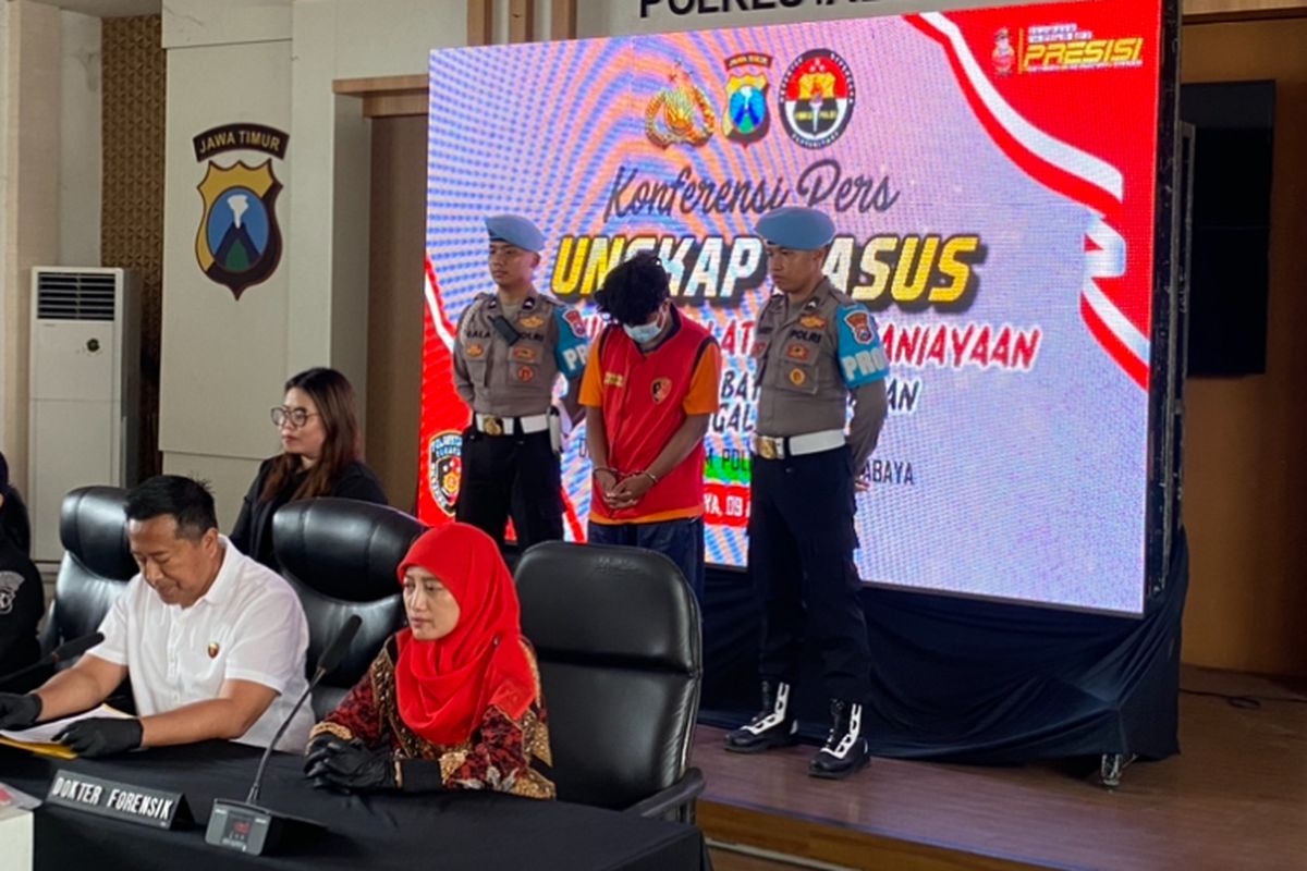 Lansia yang Tewas Tak Wajar di Tepi Jalan Surabaya Dibunuh Anak Kandung