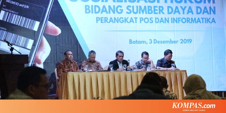 Batam Jadi Lokasi Pertama Sosialisasi Pemblokiran IMEI
