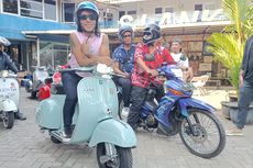 Cerita Kaka Slank Kepincut Vespa Listrik, Bikin Orang Lain Senyum