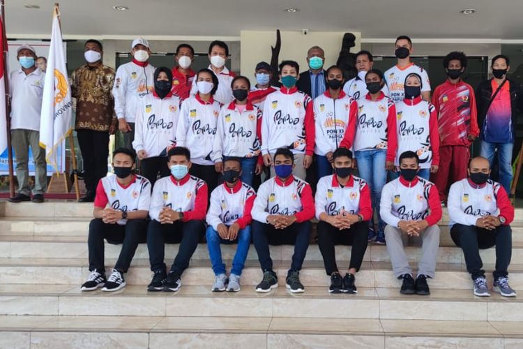 Provinsi Papua mengirim 14 atlet sepak takraw berlatih di Sulawesi sebelum mengikuti PON XX 2021 pada 2-15 Oktober mendatang.