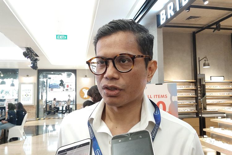 Pahala Mansury saat ditemui di Plaza Indonesia, Sabtu (23/11/2019)