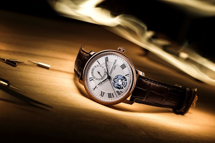 Jam tangan Frederique Constant Slimline Monolithic Manufacture