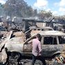 Sebuah Rumah Terbakar di Rote Ndao, 3 Mobil dan 1 Motor Juga Hangus