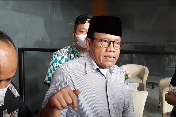 Kuasa hukum Jerinx, Sugeng Teguh Santoso, saat ditemui di Pengadilan Negeri Jakarta Pusat, Rabu (5/1/2022).