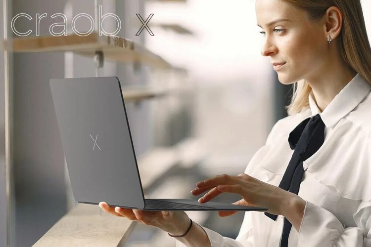 Craob X, laptop yang digadang-gadang menjadi laptop pertama di dunia tanpa dibekali port fisik.