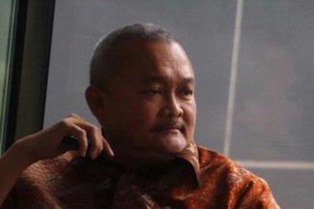 Gubernur Sumatera Selatan Alex Noerdin yang juga bakal calon Gubernur DKI Jakarta periode 2012-2017.