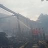 Gudang Mebel Jati di Nganjuk Terbakar, Kerugian Ditaksir Mencapai Rp 1 Miliar