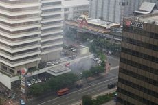 Pasca-ledakan di Thamrin, Akses Pejalan Kaki di Gedung DPR Ditutup 