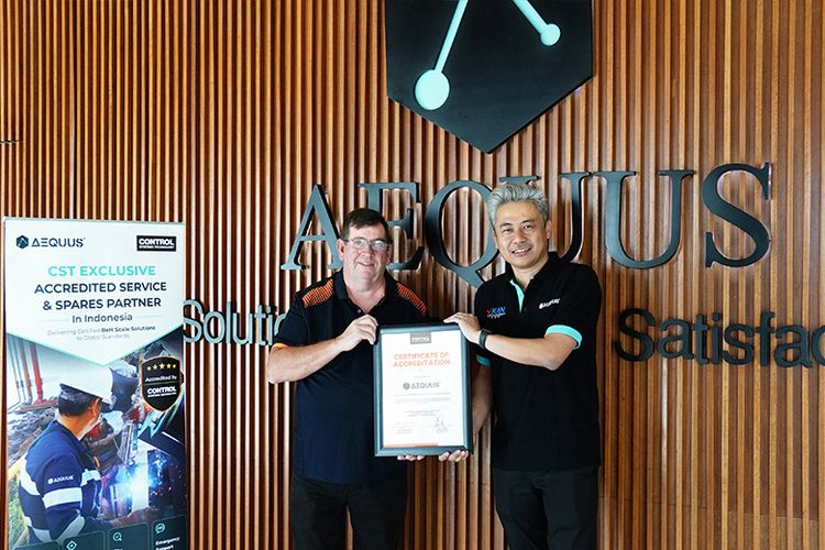 Gandeng CST, Aequus Solutions Perkuat Solusi Belt Scale untuk Pasar Industri Indonesia