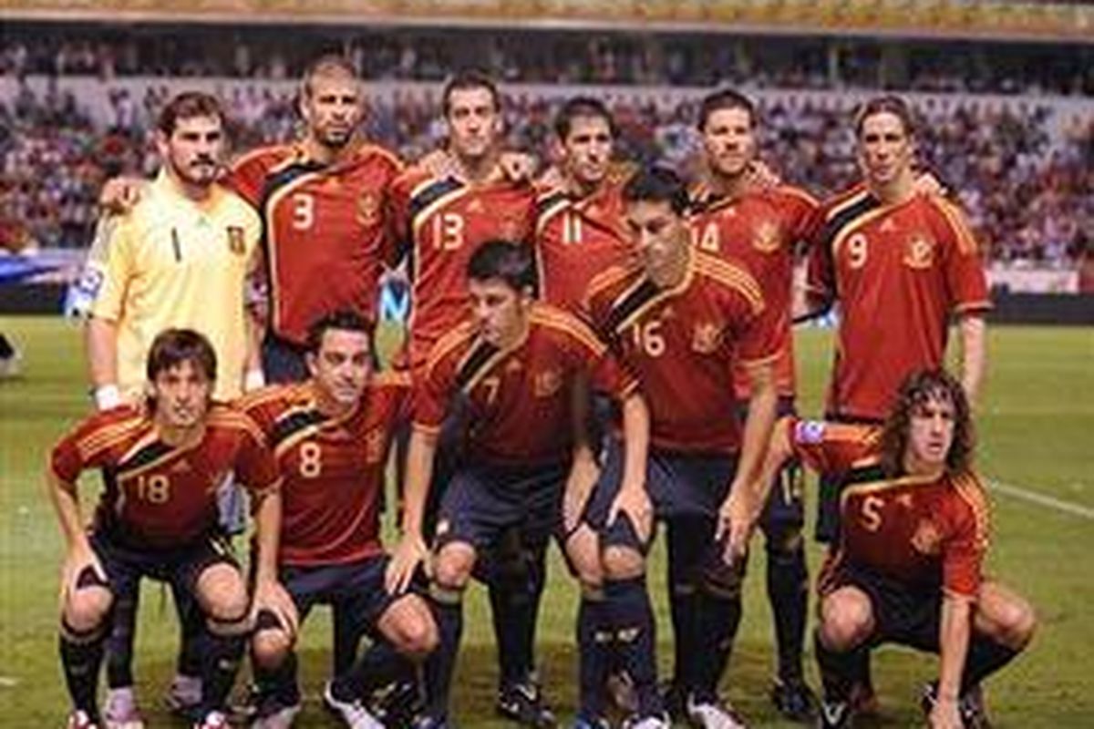 Tim Nasional Spanyol.