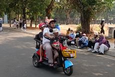 Video Sepeda Listrik Tiga Roda, Berperilaku Berbahaya di Jalan