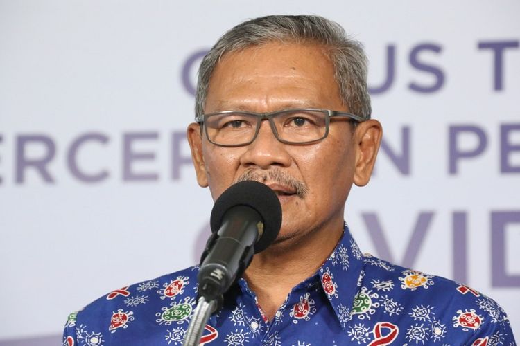 Direktur Jenderal P2P Kemenkes Achmad Yurianto