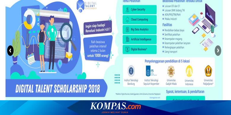 5 416 Pendaftar Di Hari Pertama Begini Proses Seleksi Beasiswa Kemenkominfo Halaman All Kompas Com