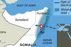 Angin Topan Terjang Somalia, 300 Orang Dikhawatirkan Tewas