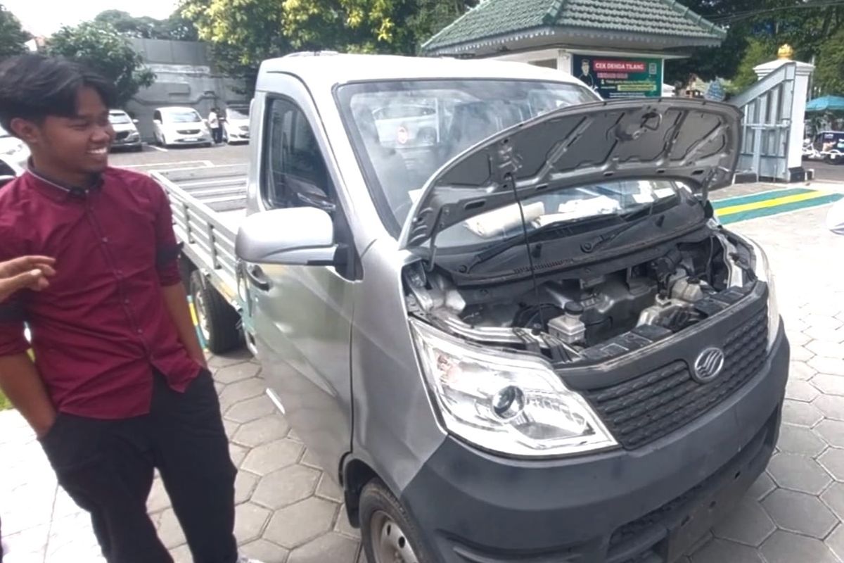 Penampakan Mobil Esemka Bekas Rp 45 Juta yang Dibawa Aufaa ke Sidang PN Solo