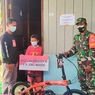 Jokowi Berikan Sepeda Lipat untuk Vino, Bocah yang Yatim Piatu karena Covid-19