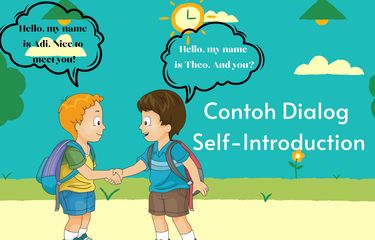 Ilustrasi contoh dialog self-introduction