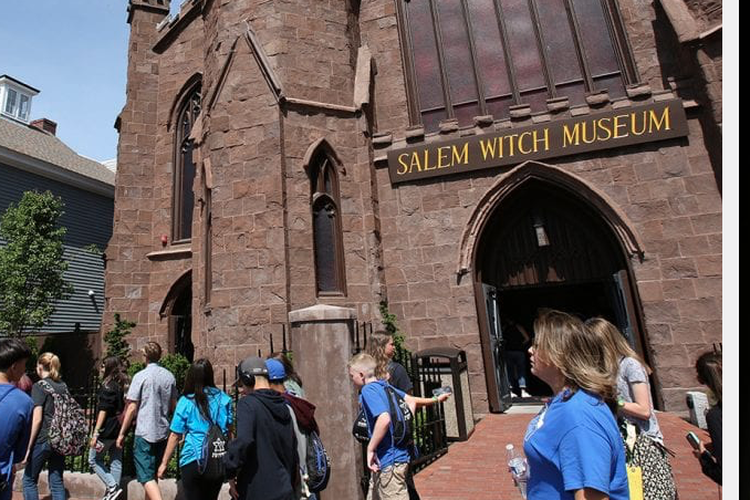 The salem witch museum. Salem Witch Museum.