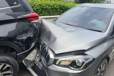 4 Mobil Tabrakan Beruntun di Tol Dalam Kota, Tak Ada Korban Jiwa