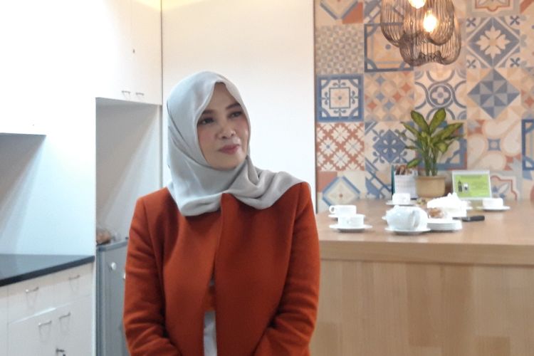 Direktur Utama PT BTPN Syariah (KOMPAS100: BTPS) Ratih Rachmawaty ketika menjadi pembicara di KOMPAS100 CEO Talk, Jumat (17/1/2020).